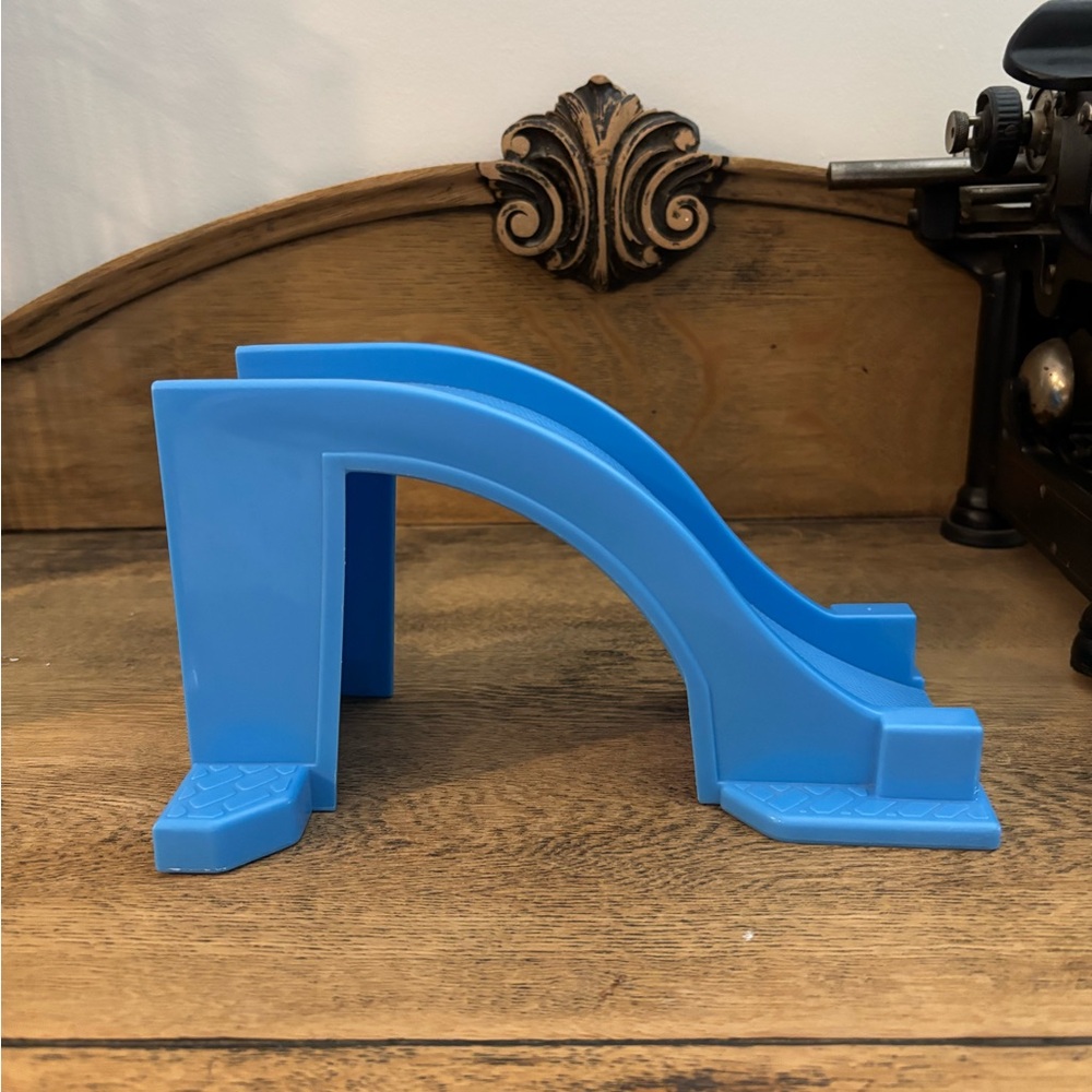 Fisher-Price Blue Slide Playset